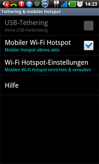 Mobiler Hotspot